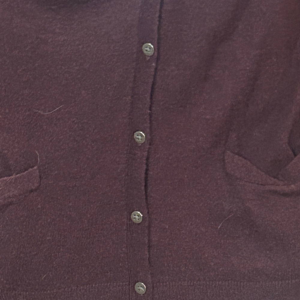 Deep Purple Cardigan unknown brand. - Picture 3 of 5